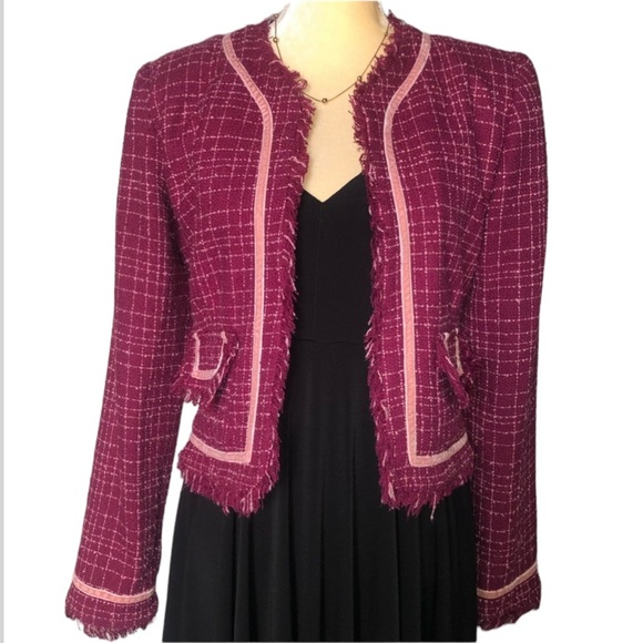RAMPAGE BLAZER JACKET SIZE M WINE/PINK - Picture 1 of 15